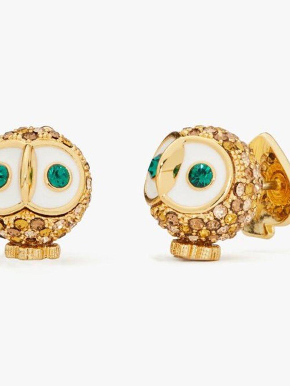Kate Spade Night Bird Pave Stud Earrings